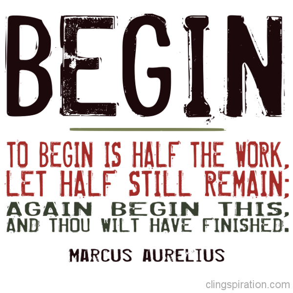 Here's a motivational quote by the Roman Emperor Marcus Aurelius